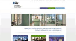 Desktop Screenshot of museen-in-bayern.de